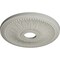 Ekena Millwork Bailey Ceiling Medallion (Fits Canopies up to 5 3/4"), 18"OD x 3 3/4"ID x 1 1/2"P, Pot of Cream CM18BIPCF - alternate 4